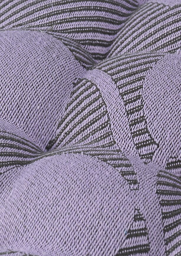 Natura Coussin de Chaise extérieur, 40 x 40 cm, violet-vert