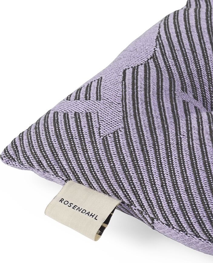 Natura Coussin de Chaise extérieur, 40 x 40 cm, violet-vert