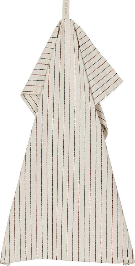 Paño de Cocina Garn, a rayas, 50 x 70 cm, azul y marrón