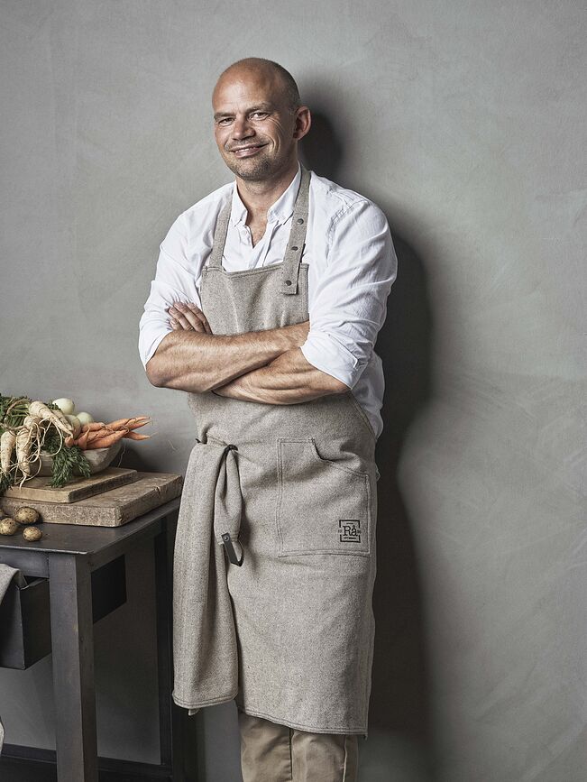 Paño de cocina Rå, 50 x 90 cm, gris