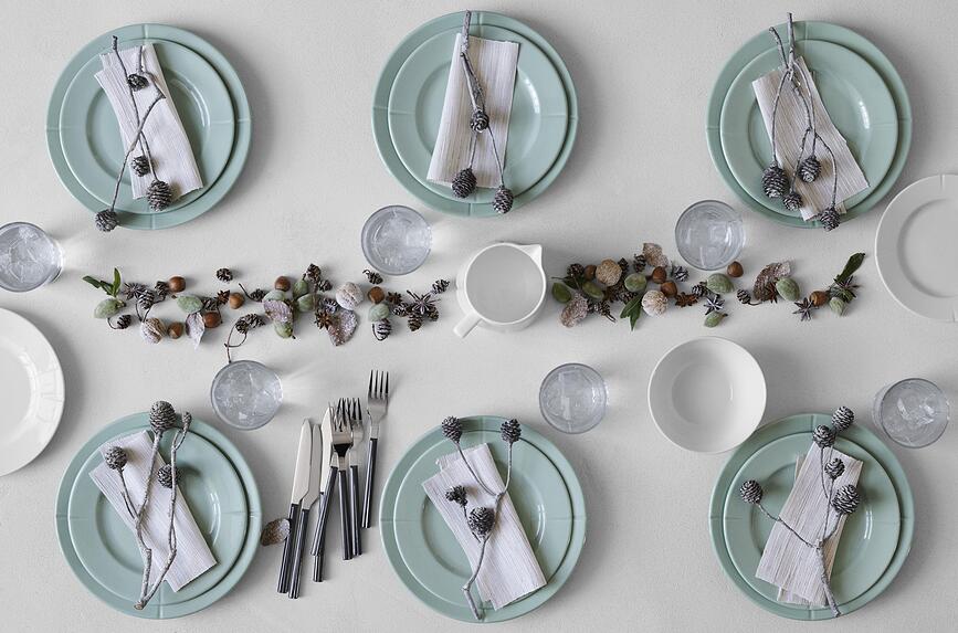 Plato Llano Grand Cru, 27 cm, gris