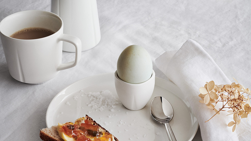 Platos de desayuno Grand Cru Essentials, 20,5 cm, blancos, 4 unidades