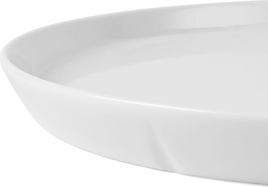 Platos de gres Grand Cru Essentials, 25 cm, blancos, 4 unidades