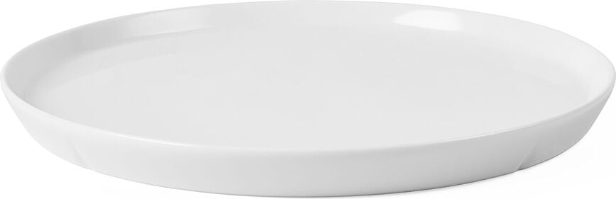 Platos de gres Grand Cru Essentials, 25 cm, blancos, 4 unidades