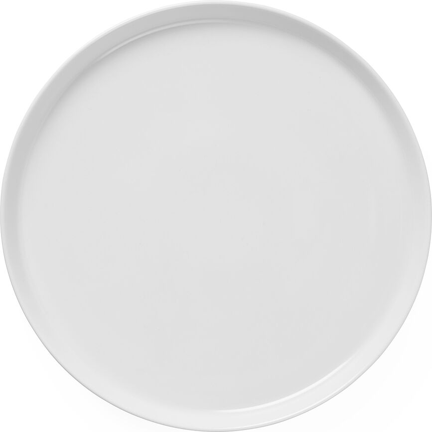 Platos de gres Grand Cru Essentials, 25 cm, blancos, 4 unidades