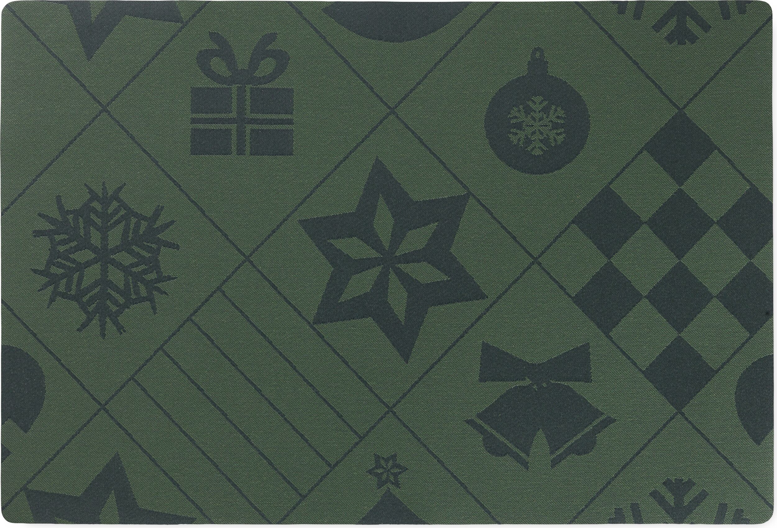 Podkładka pod talerz Rosendahl Natale 30 x 43 cm zielona