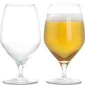 Premium Glass Beer mugs 2 pcs