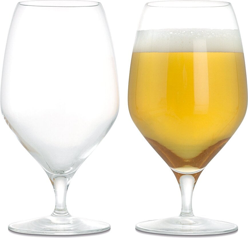 Premium Glass Bierkrüge 2 St.