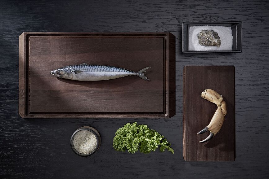 Rå Επιφάνεια Κοπής, 51 cm, από ξύλο φλαμουριάς