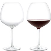 Raudono vyno taurės Premium Glass 2 vnt.
