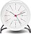 Reloj de Mesa Arne Jacobsen Bankers, blanco