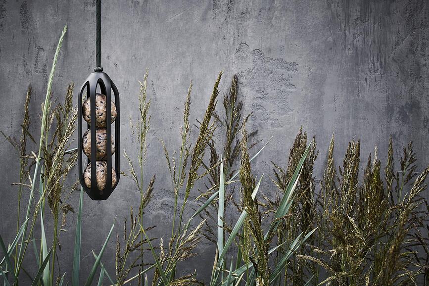 Ro Birds Ταΐστρα για Πουλιά κρεμαστή, στρογγυλή, 12 cm