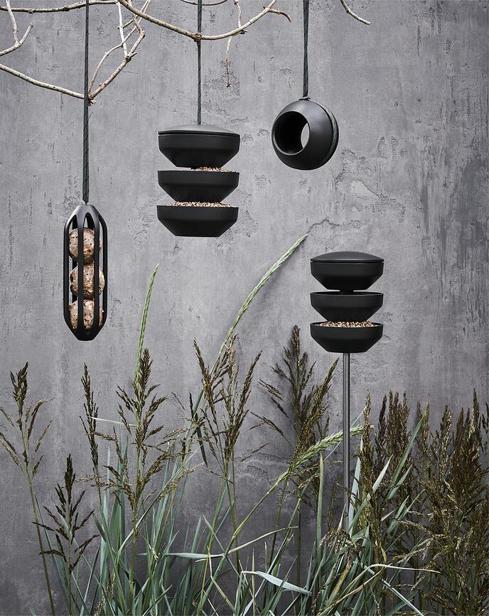 Ro Birds Ταΐστρα για Πουλιά κρεμαστή, στρογγυλή, 12 cm