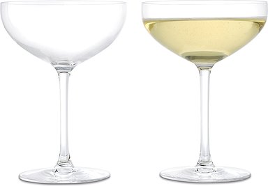 Sklenené poháre pre šampanské Premium Glass 2 ks