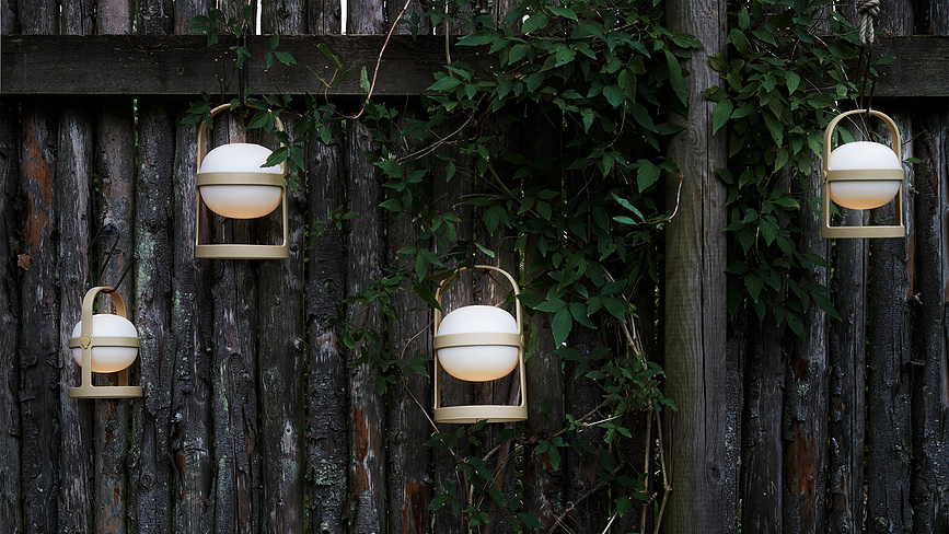 Soft Spot Φωτιστικό Ηλιακό, 18,5 εκ., μπεζ-κίτρινο