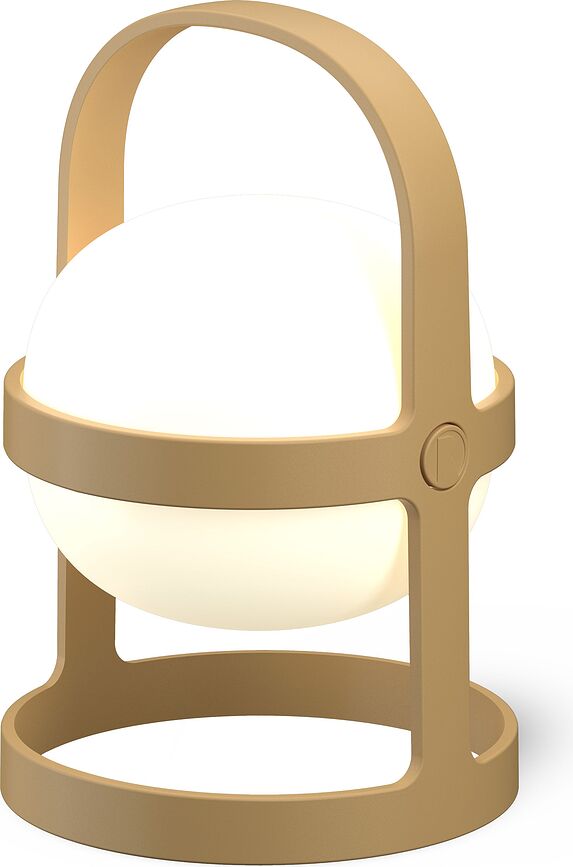 Soft Spot Lampa solarna 18,5 cm bež žuta