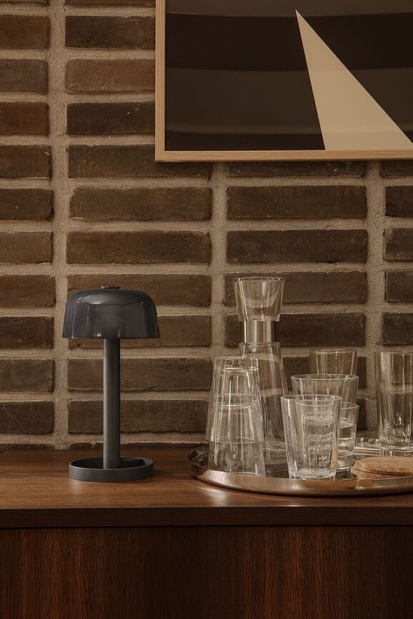 Soft Spot Lampe à poser, grise foncée