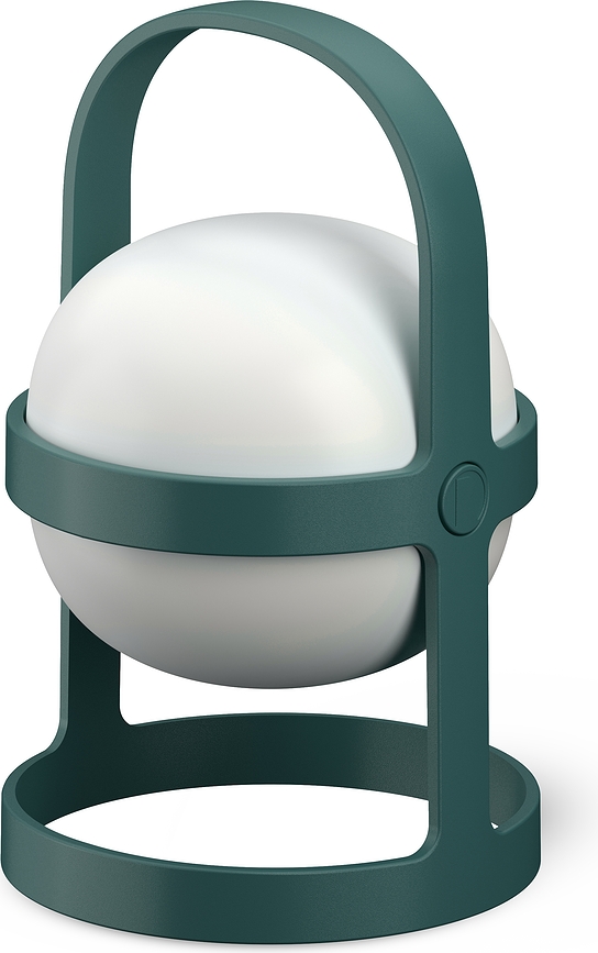 Soft Spot Lampe solaire 25 cm, vert forêt