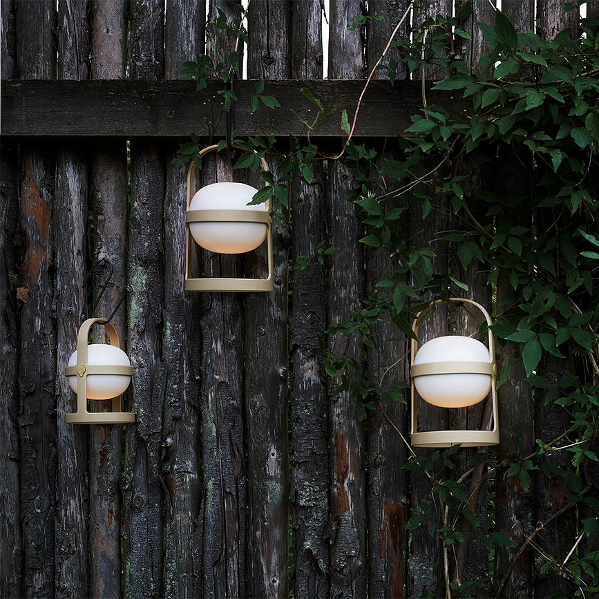 Soft Spot Lampe Solaire 18,5 cm, beige-jaune