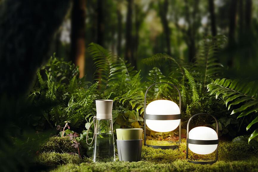 Soft Spot Lampe Solaire 18,5 cm, olive