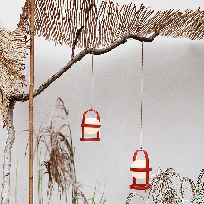 Soft Spot Lampe solaire 18,5 cm, terre cuite