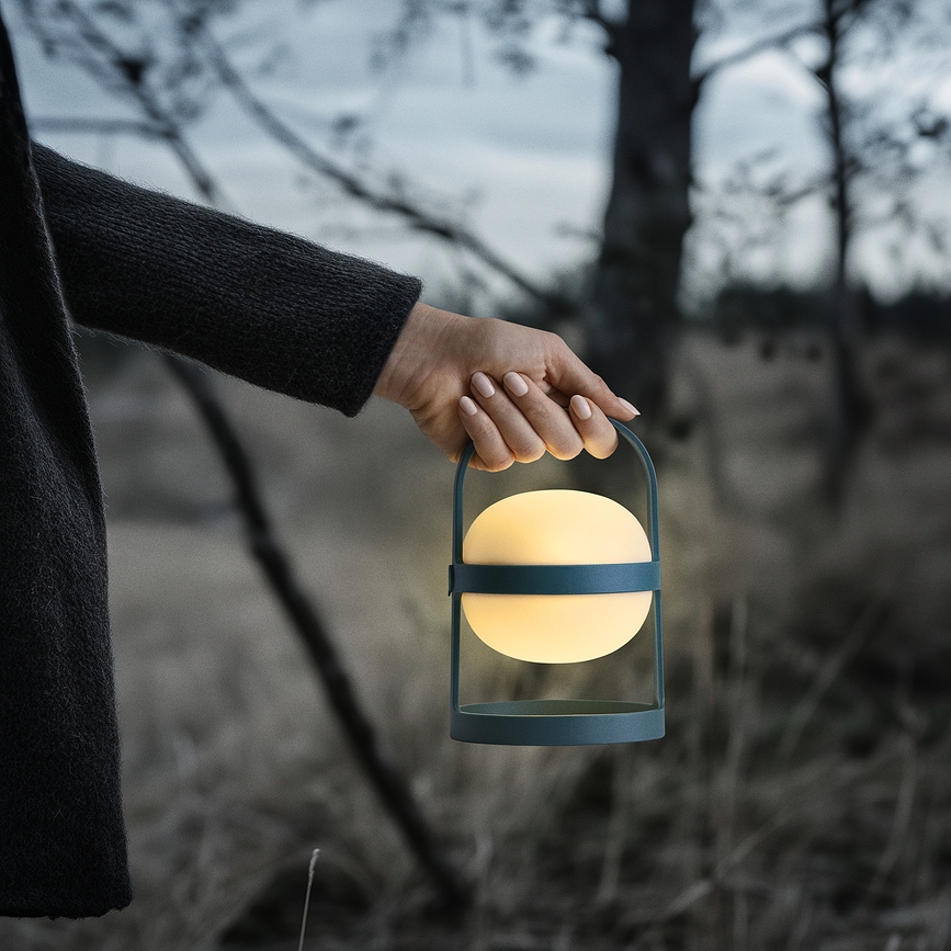 Soft Spot Lampe solaire, 18,5 cm, vert forêt