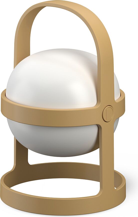 Soft Spot Solarna svetilka, 25 cm, bež-rumena