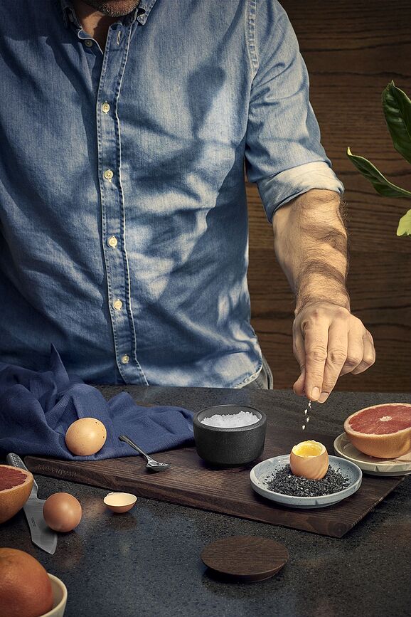 Tabla de cortar de madera de fresno Rå, 51 cm