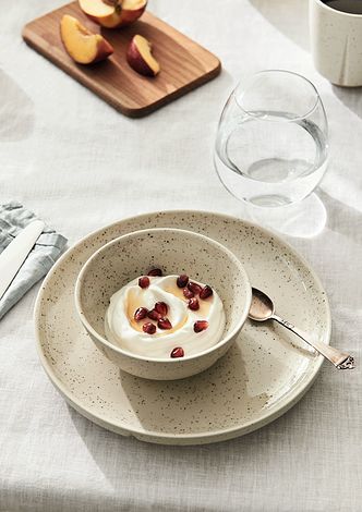 Talerz Grand Cru Sense beżowy