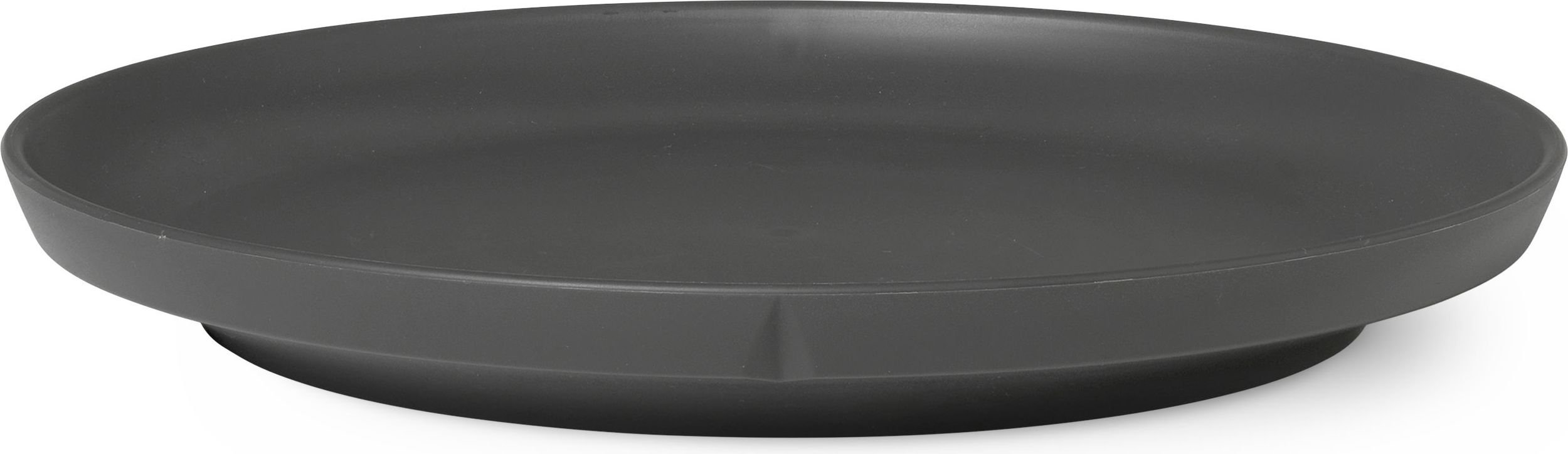 Talerze śniadaniowe Grand Cru Circular Renew 19,5 cm ciemnoszare 2 szt.