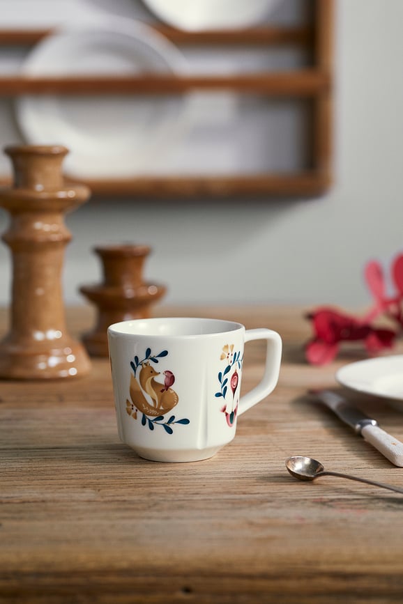 Taza Grand Cru Cottage, 300 ml, diseño de pájaros