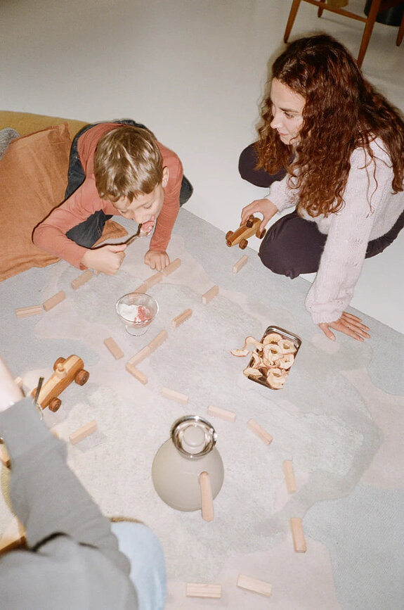 Termo Stay redondo 1 l, negro