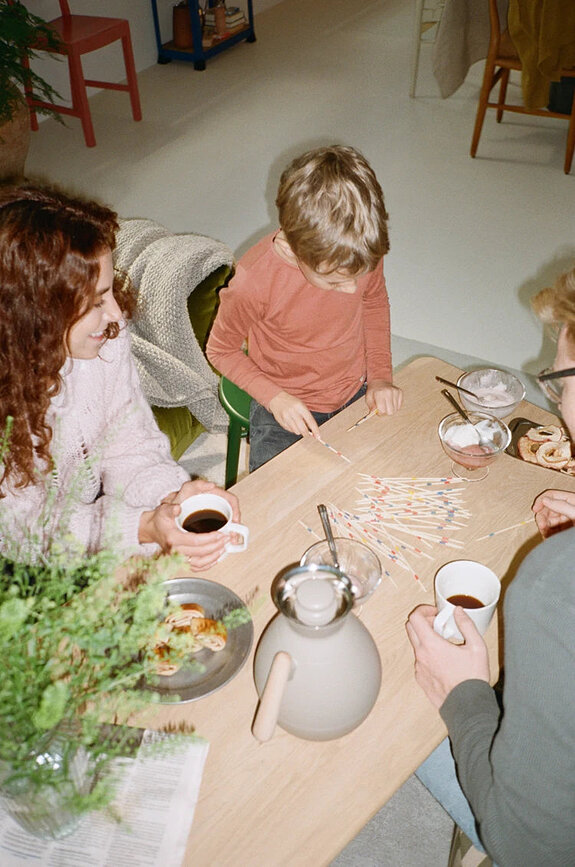 Thermos Stay rond 1 l, noir