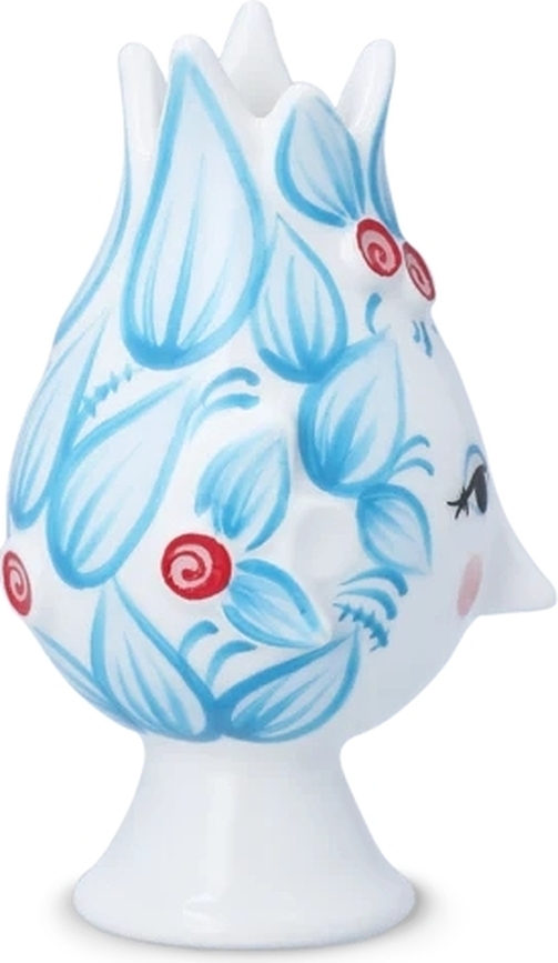 Titania Kaarsenhouder voor klassieke kaars 11,5 cm, lichtblauw