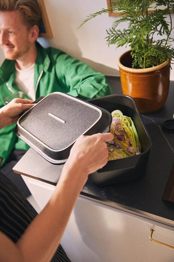 Ugnsform Cook 5 l, mörkgrå