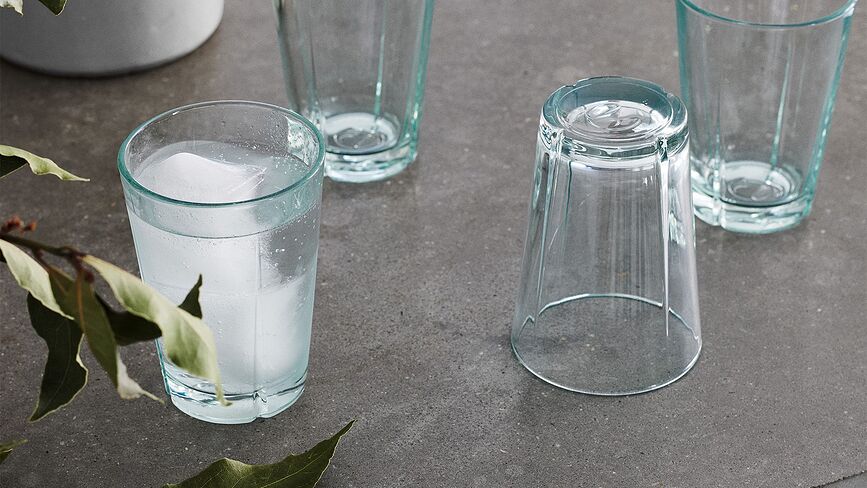 Vasos Grand Cru de vidrio reciclado, 220 ml, Pack de 4 unidades