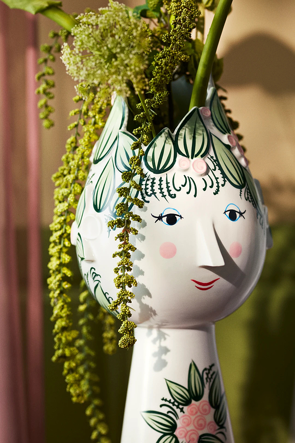 Vāze Titania 25 cm, zila
