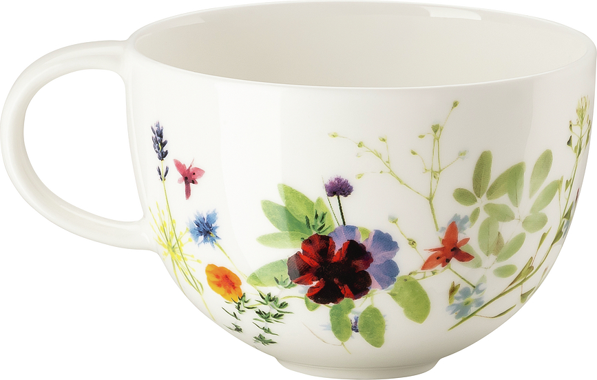 Brillance Jardin Printanier Tasse à Thé, 300 ml, avec soucoupe