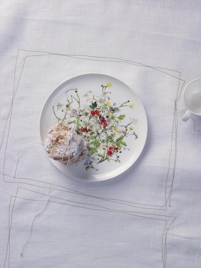 Brillance Jardin Secret Assiette à Dessert 17,8 cm