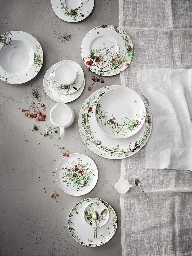 Brillance Jardin Secret Set Petit-Déjeuner, Set 6 pièces