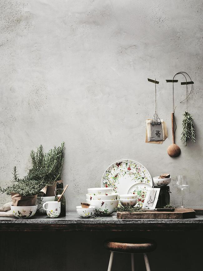 Brillance Jardin Secret Set Petit-Déjeuner, Set 6 pièces