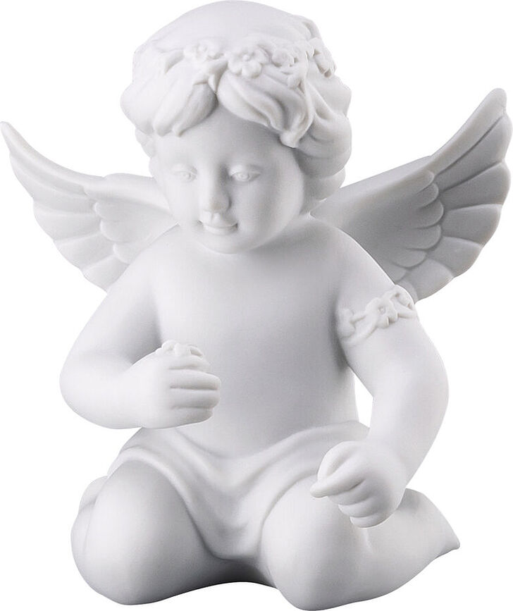 Classic angyal koszorúval Figura kicsi