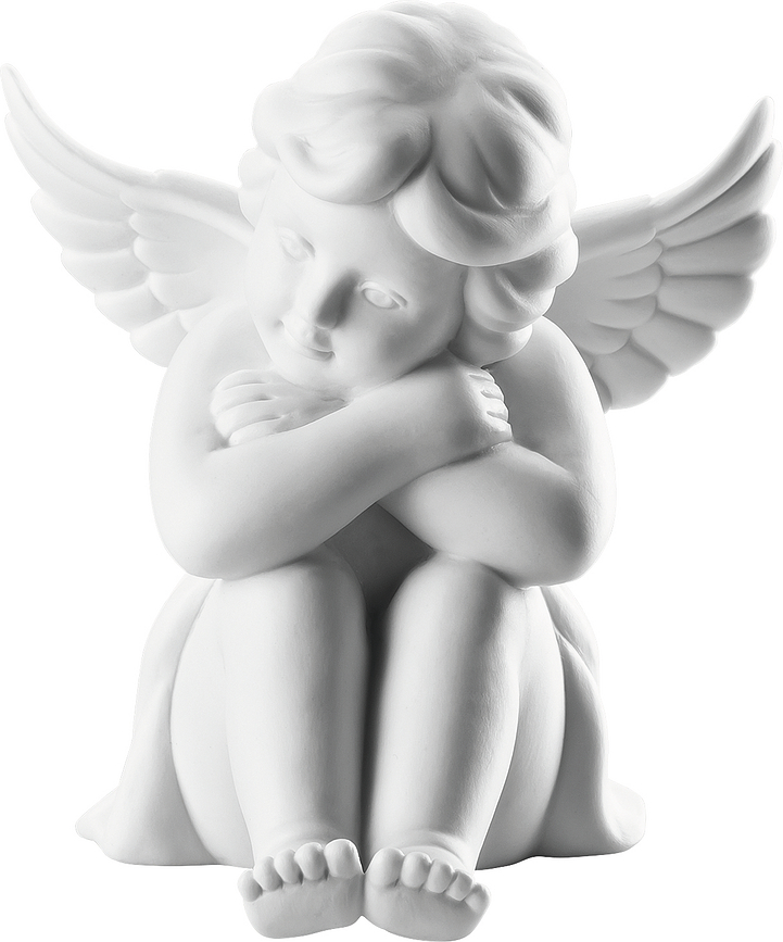 Classic Figurica angel, naslonjena, srednja