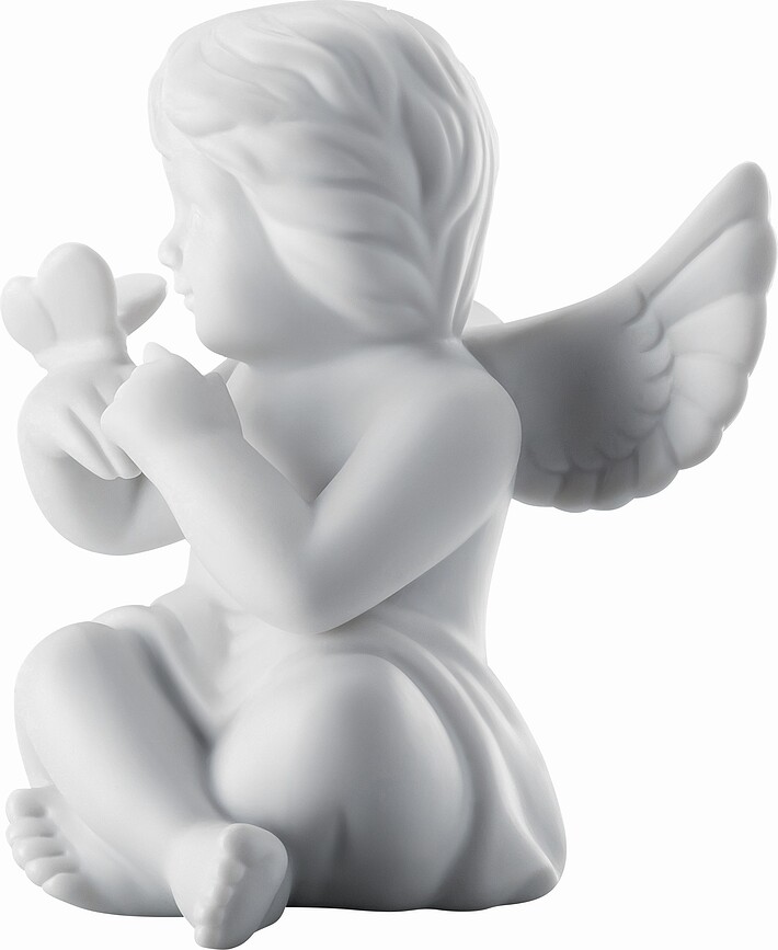 Classic Figurica angel z metuljem, majhna