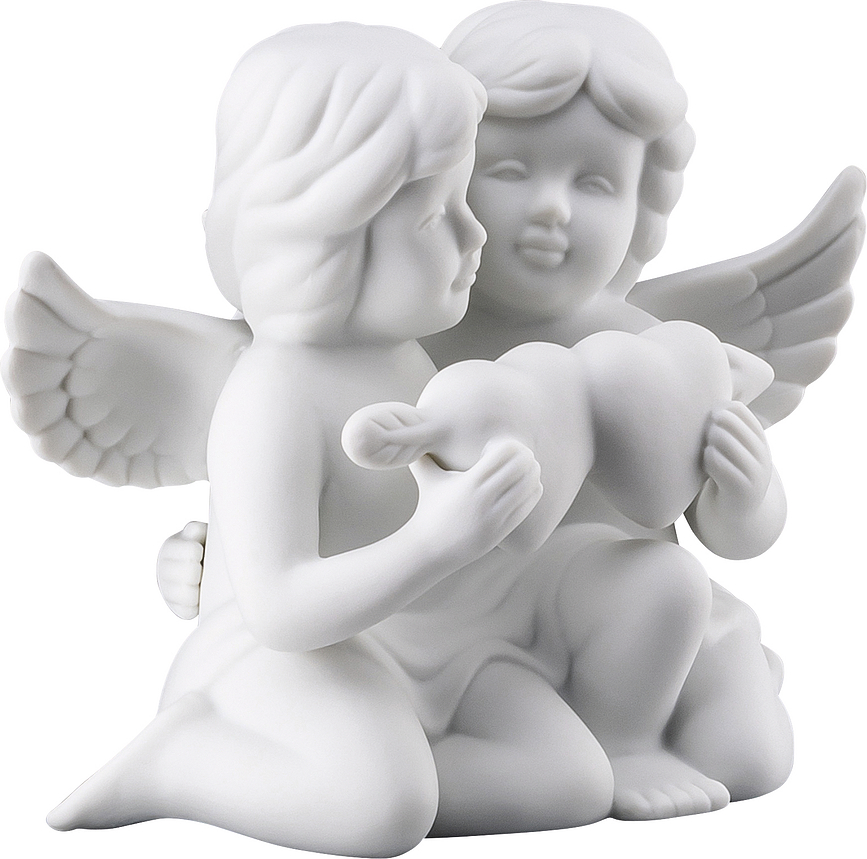Classic Figurica par angelov s srcem, srednja