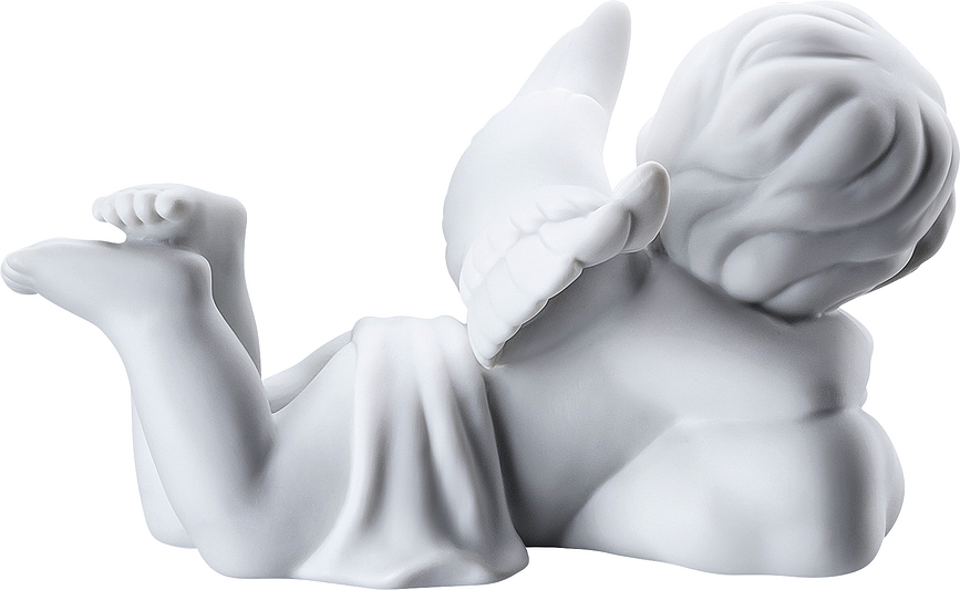 Classic Figurine Ange allongée sur un nuage, moyenne