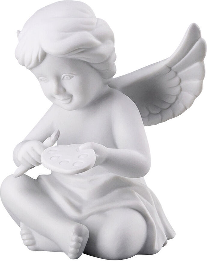 Classic Figurine ange peintre, petite