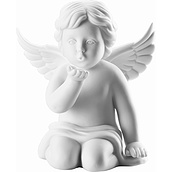 Classic Figurine large blowing kiss angel