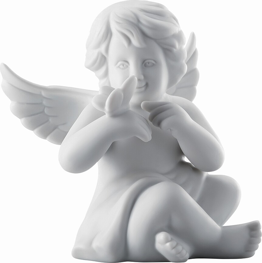 Classic Kleine Figur Engel mit Schmetterling