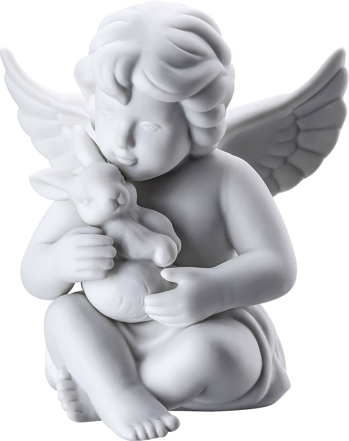 Classic Kleine Figur klein Engel mit Hase